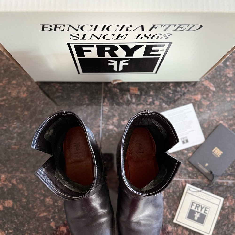 Frye Natalie Short Engineer Boot - Picture 10 of 12